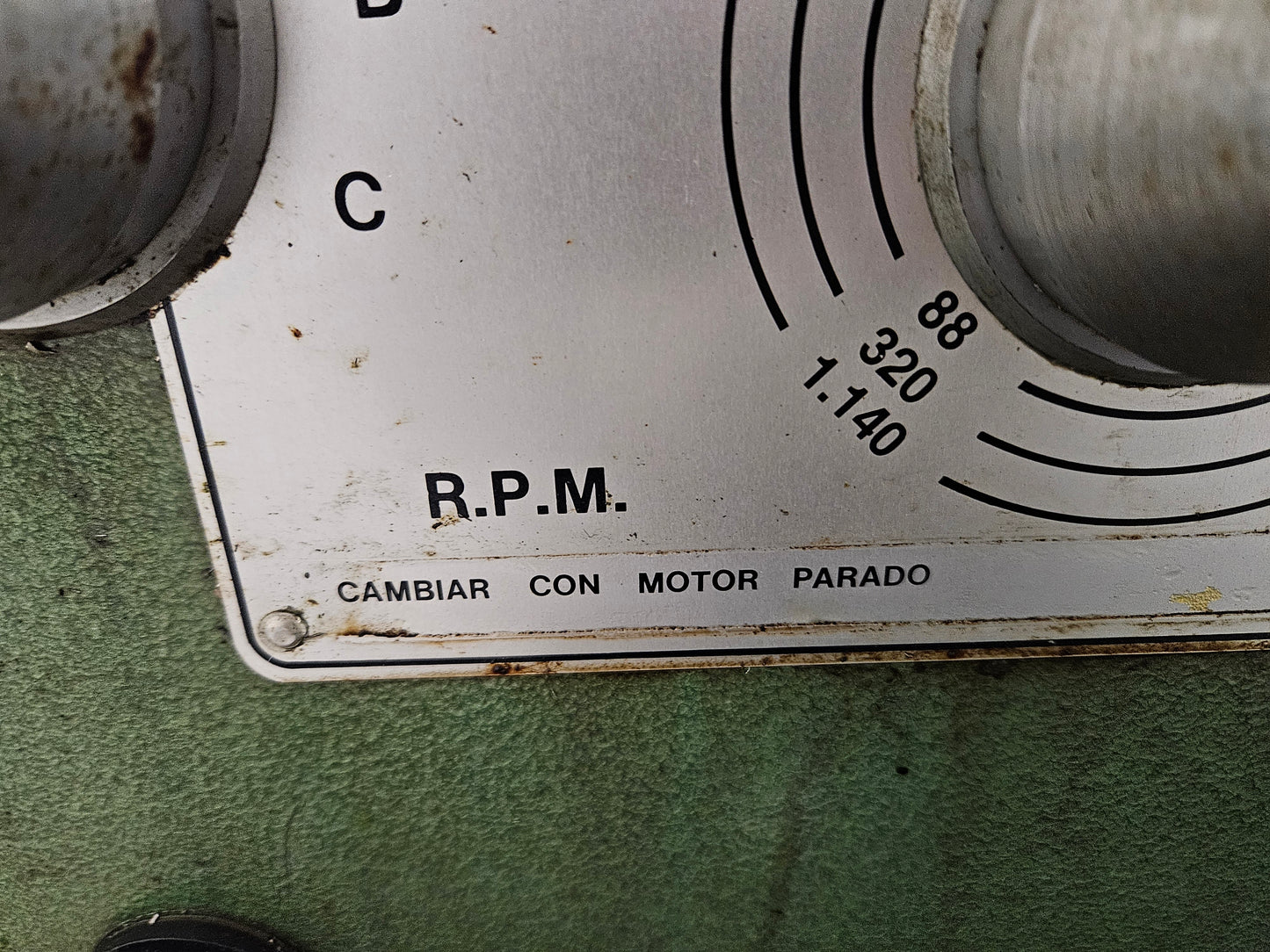 Freesbank Spaanse machine