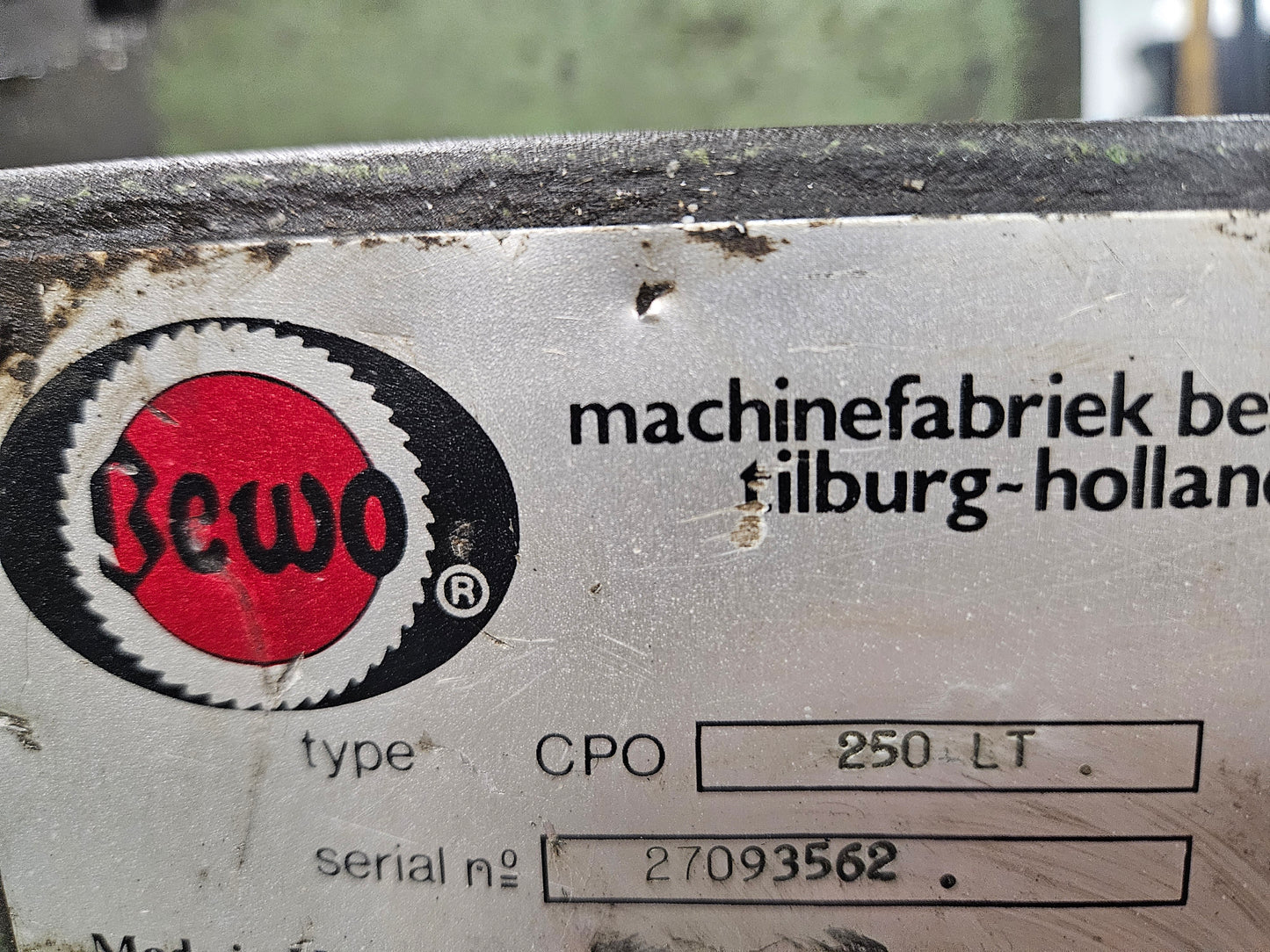 Bewo zaagmachine