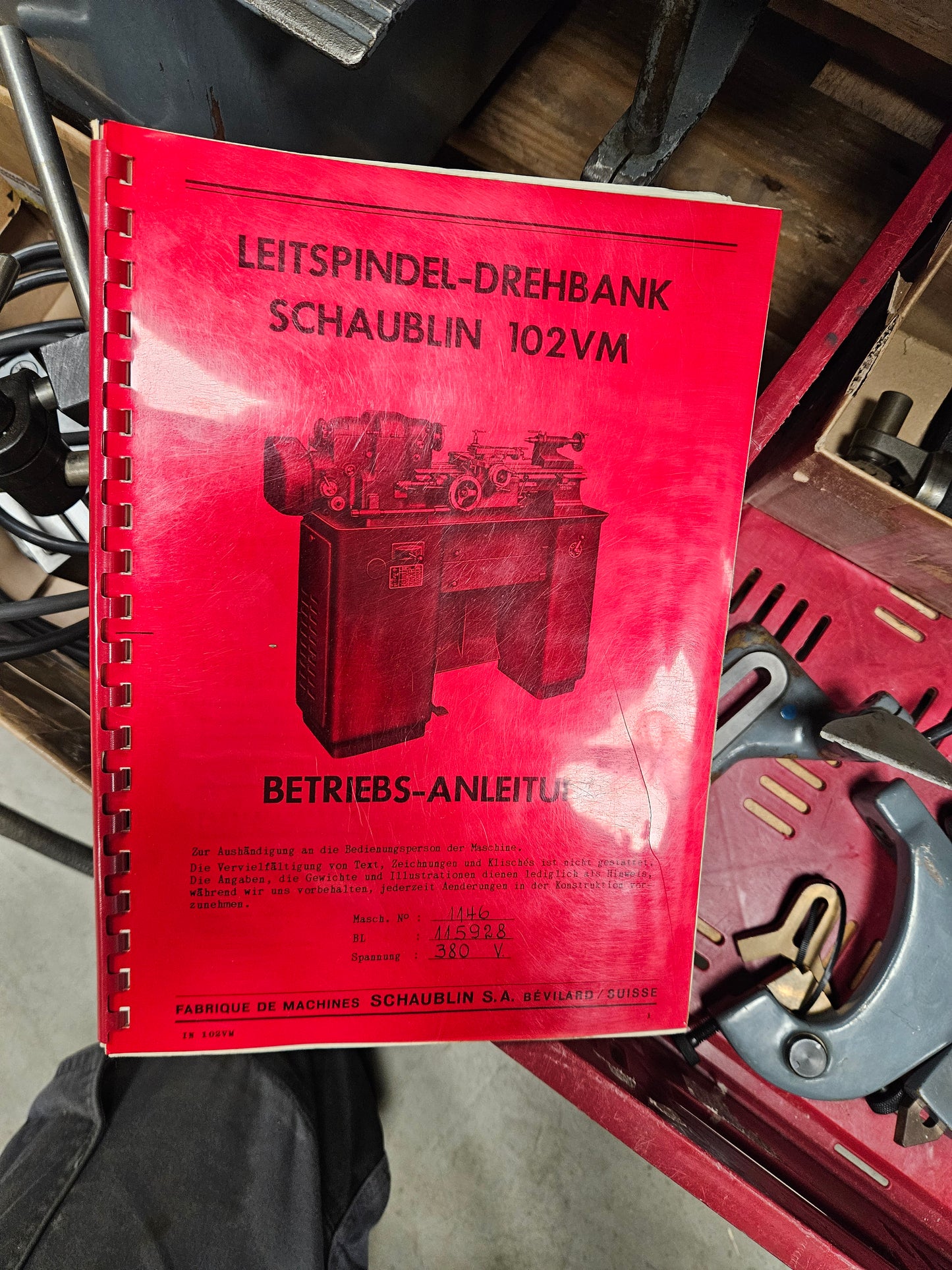 Schaublin 102VM